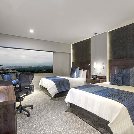 Aerospace FAMEX accommodation in Mexico at InterContinental