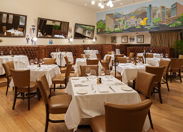 Military vacation resort with restaurant The Palm